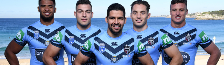 camiseta rugby NSW Blues